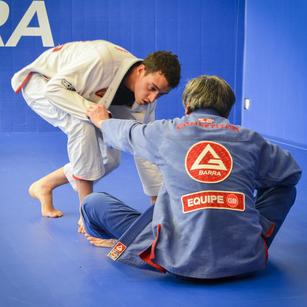 Adult BJJ class for fitness